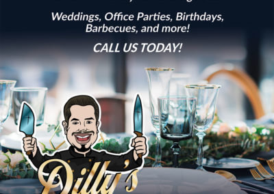 Dilly’s Catering Flyer