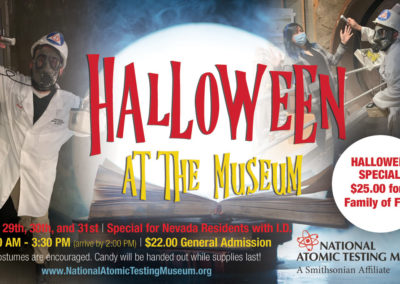 Halloween at the National Atomic Testing Museum